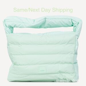 NWT Rains Loop Shopper Mini Waterproof Shoulder tote Bag Mineral